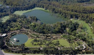 hth华体会体育app官网Aerial view of botanical garden with lakes, lsu landscape architecture alumni design