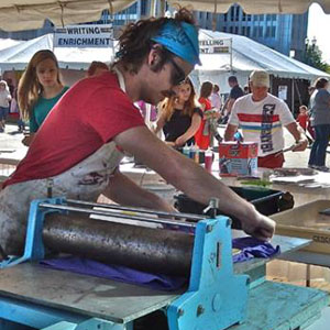 lsu print club demonstration