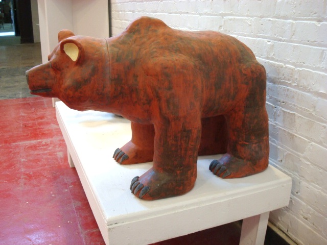 Brown bear, LSU BFA Studio Art Ceramics