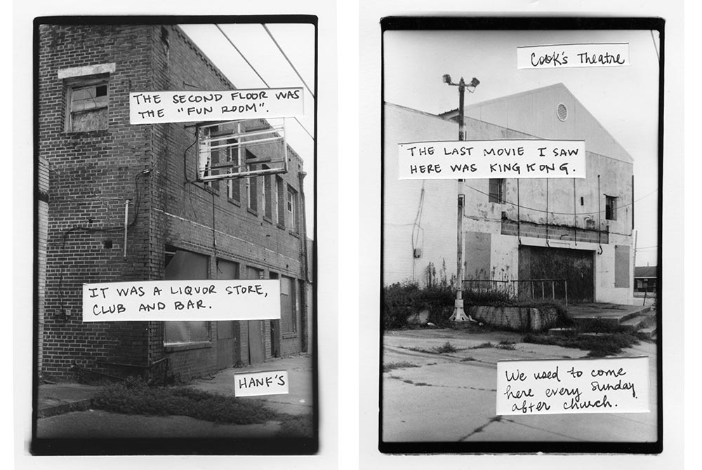 Abandoned buildings with handwritten notes, lsu intermediate photography