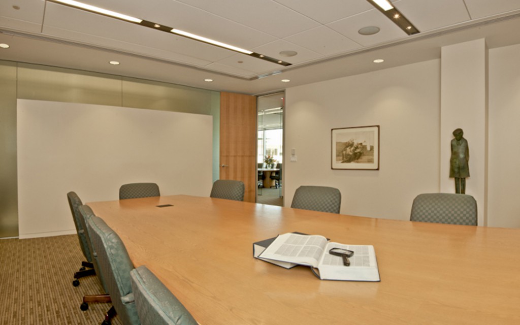 Board room designed by Jolene Randazzo