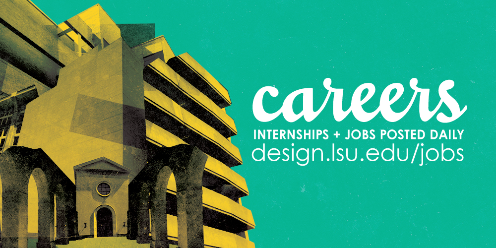 lsu internships and jobs poster