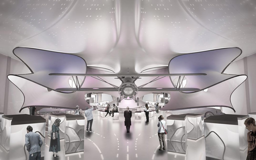 Science Museum, concept and render, henry david louth zha