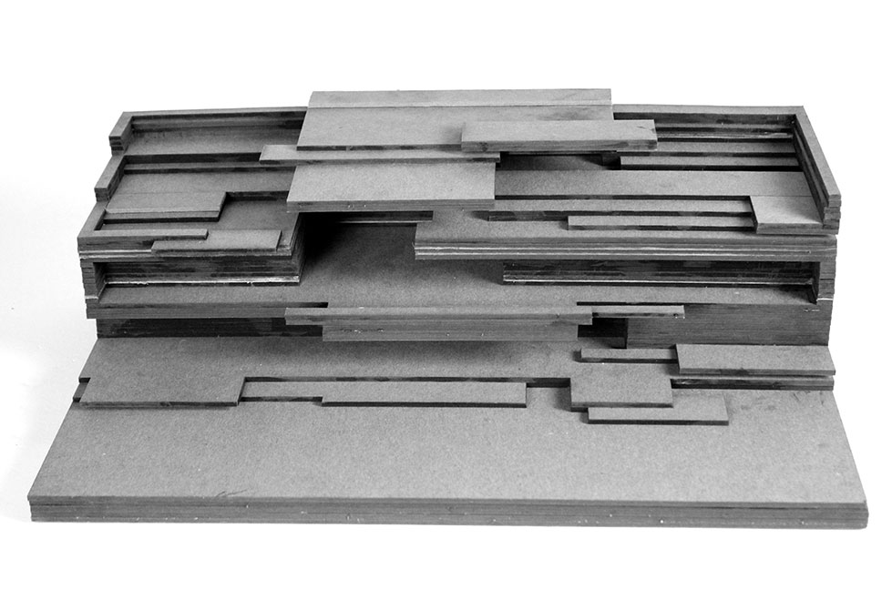 hth华体会体育app官网LSU landscape architecture laser cut model