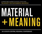 Material + Meaning Conference poster