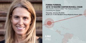 Fonna Forman Lecture Jan.24, 2019