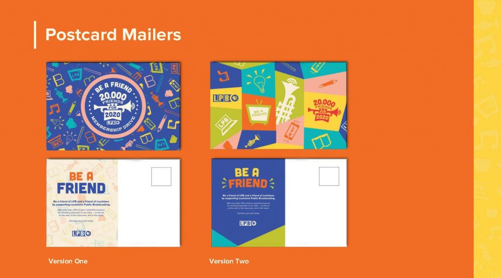 postcard designs with bright colors