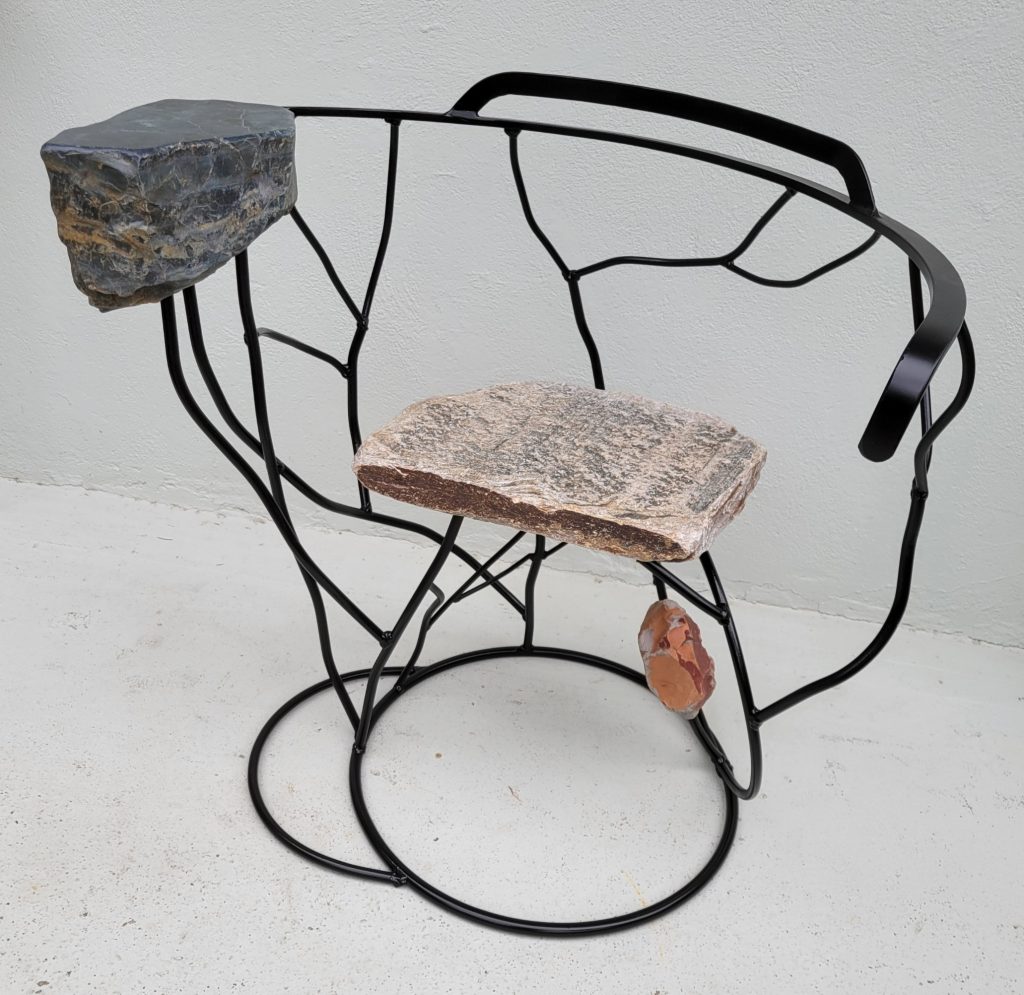 Chair with treelike branches