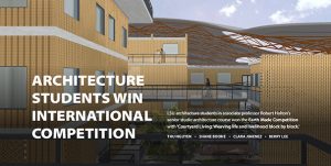 hth华体会体育app官网Architecture students win international competition