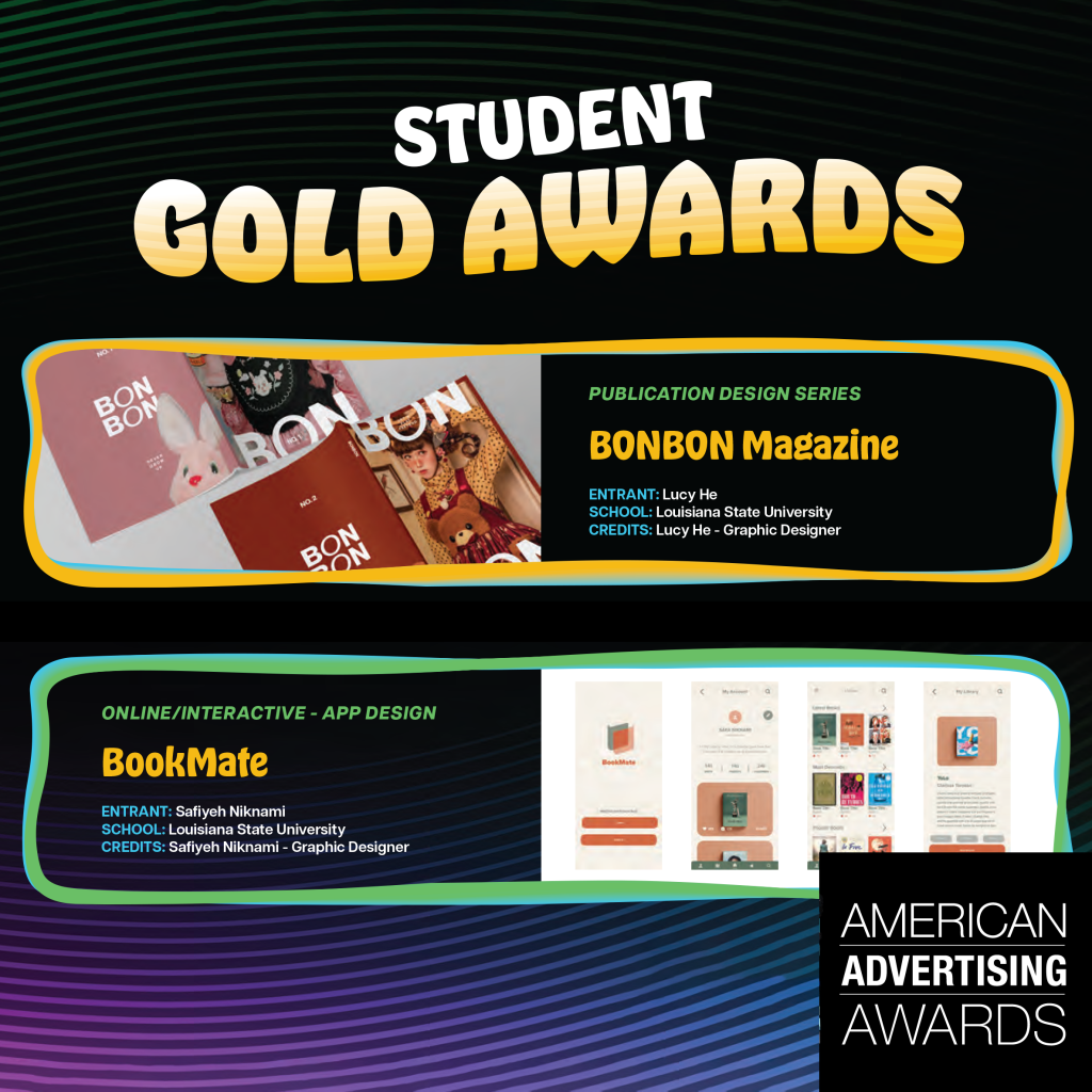 gold awards bonbon campaign