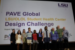 PAVE Global student design challenge winning group